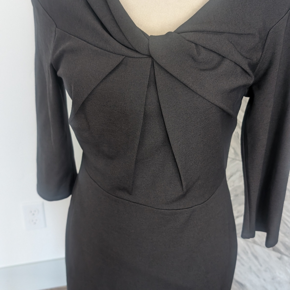 Ro & De Black Long Sleeve Dress